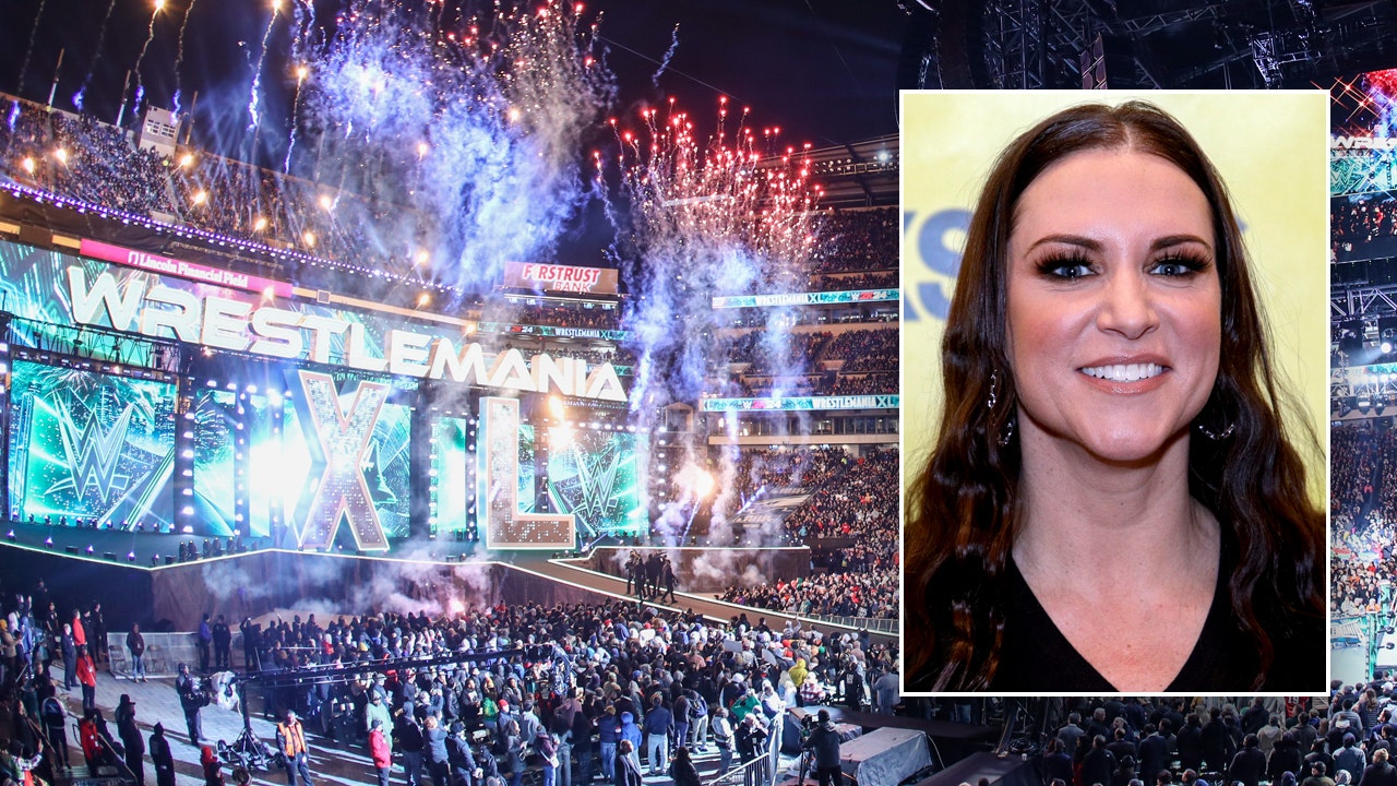 Featured image for "Stephanie McMahon Welcomes WWE Fans to the 'Paul Levesque Era' at WrestleMania 40"