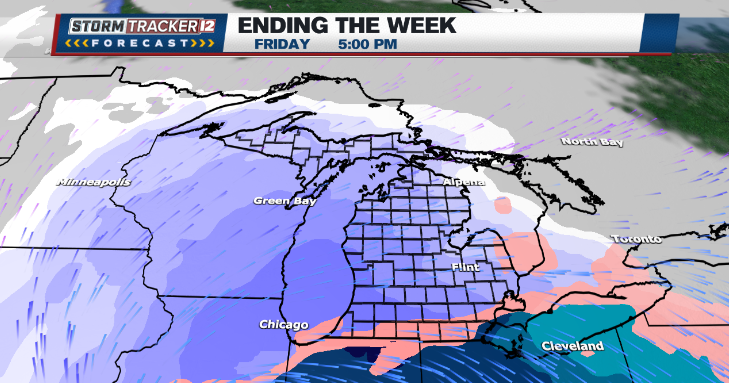 Featured image for "Michigan Braces for Heavy Snowfall and Possible Blizzard"