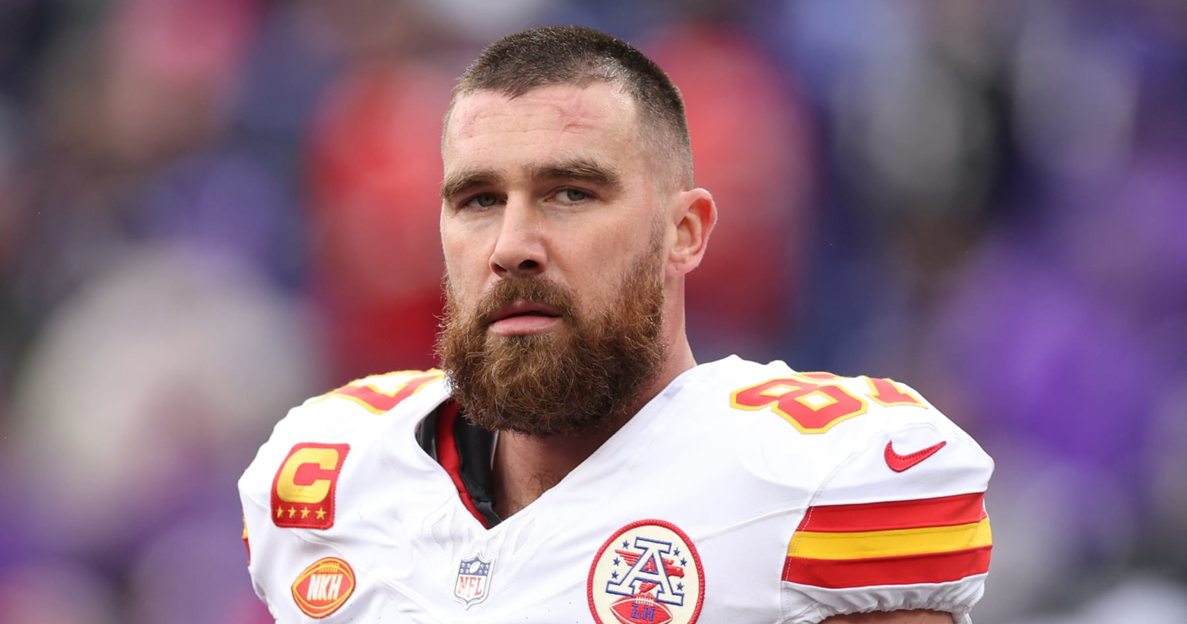 Featured image for Travis Kelce Addresses Pregame Spat with Ravens Kicker Justin Tucker