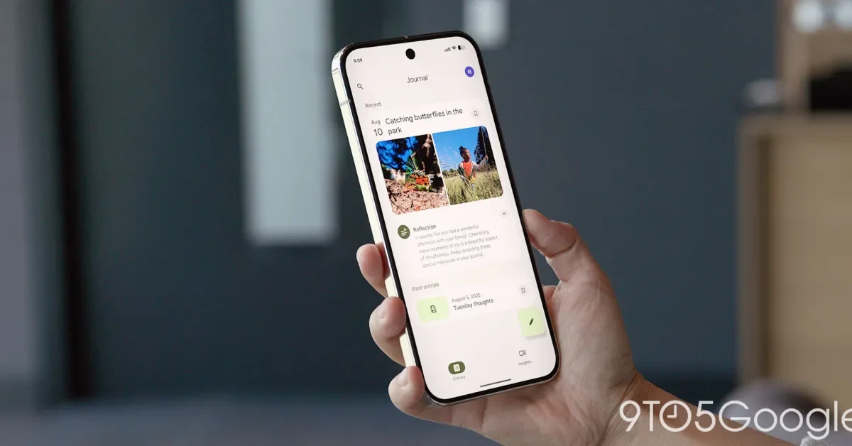 Pixel 10 Introduces Journal App, Recorder Music Creator, and Gboard Smart Edit