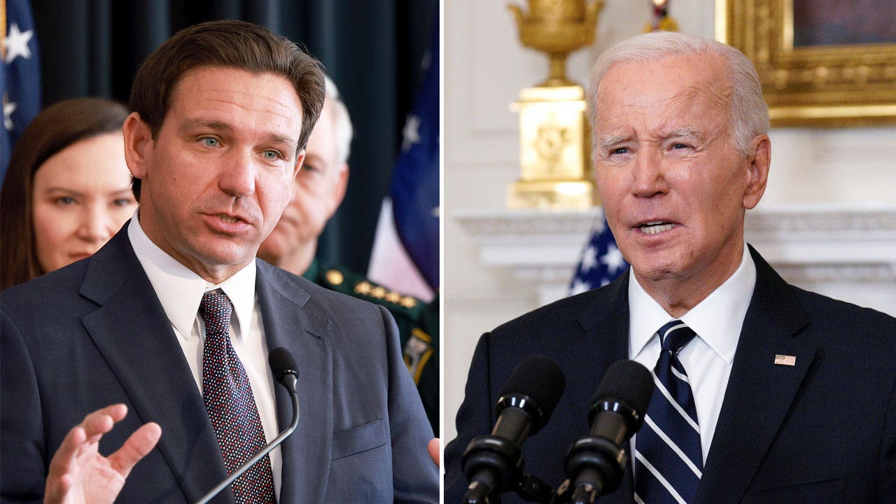 DeSantis and Pence criticize Biden's response to Israel terror attacks
