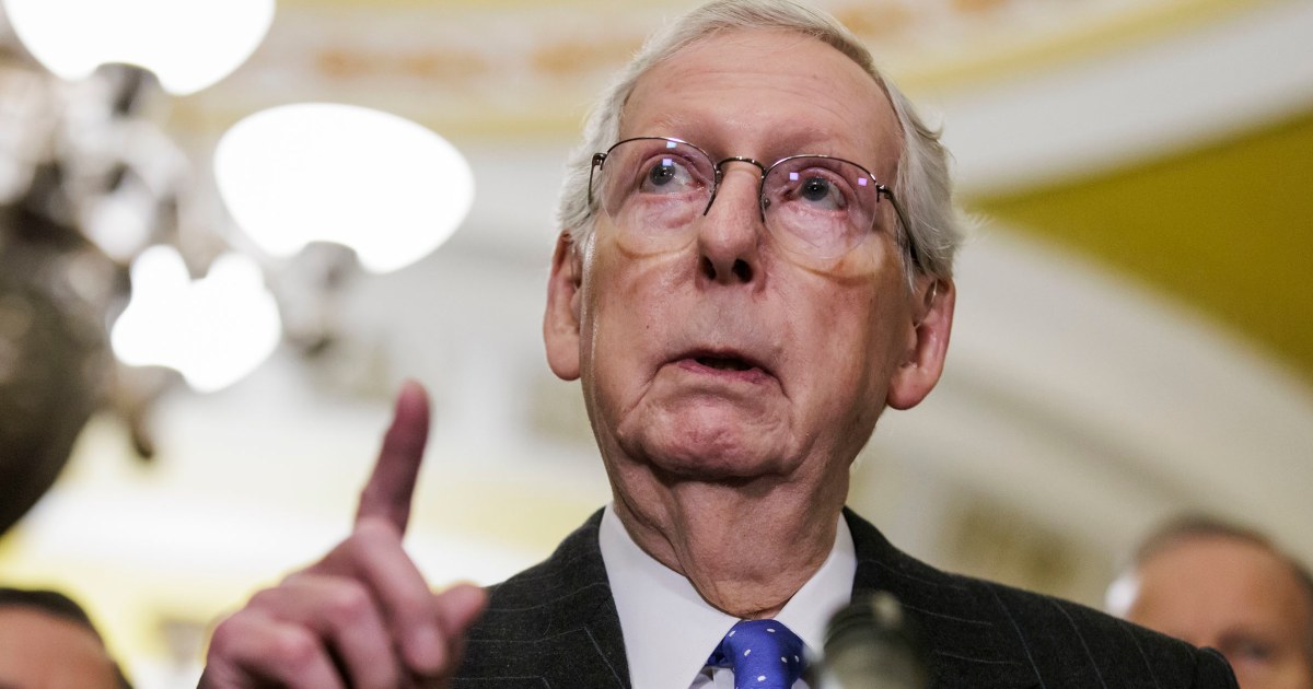 "GOP's Border and Ukraine Aid Deal in Jeopardy Amid McConnell's Doubt and Fury"