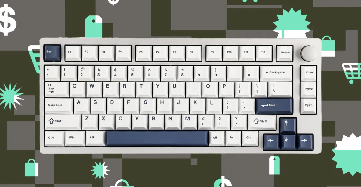 Featured image for Epomaker P75 Keyboard Now Only $79.99