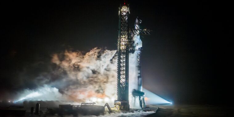 Featured image for "SpaceX Sets March 14 Launch Date for Third Starship Test Flight"