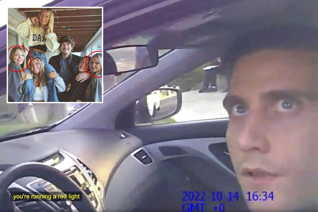 Featured image for Bryan Kohberger caught on police bodycam before Idaho murders.