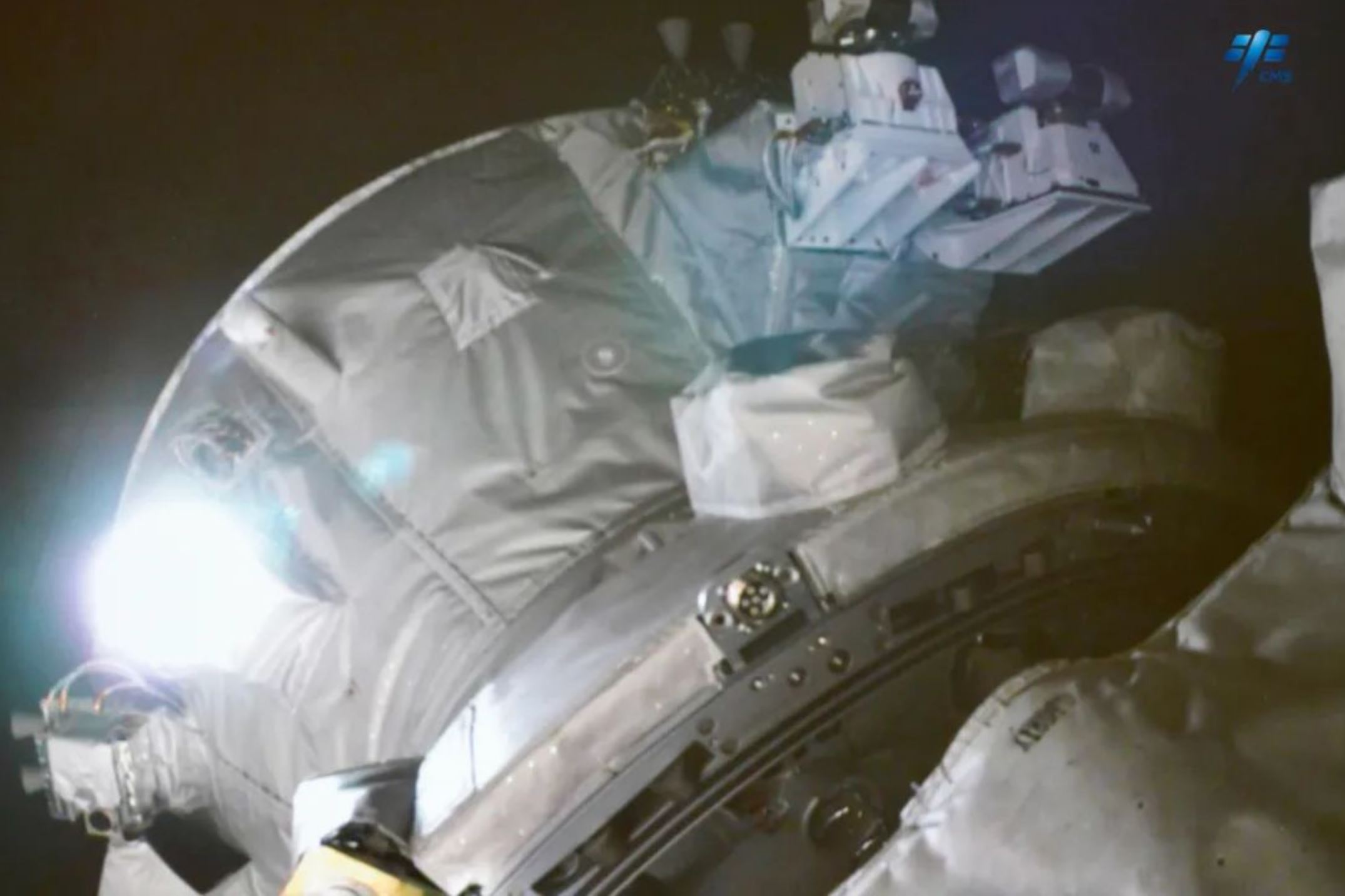 Featured image for China's Tianzhou-6 cargo spacecraft successfully docks with Tiangong space station.