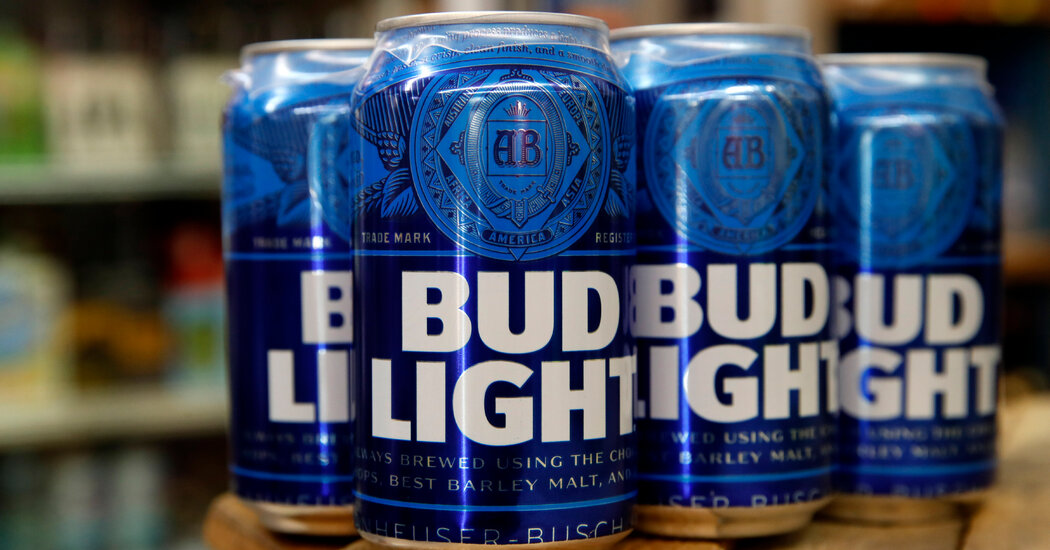 "Bud Light Faces Backlash and Sales Drop Amid Transgender Influencer Promotion"