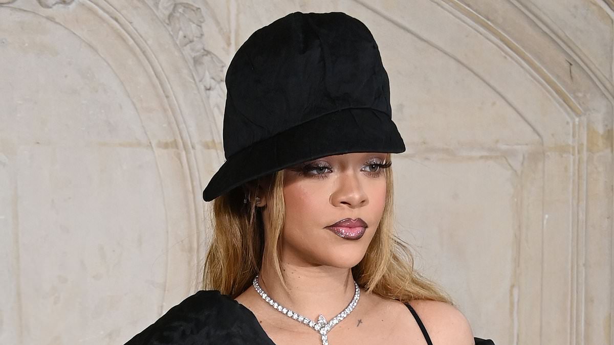 "Rihanna's Edgy Dior Couture Comeback at Paris Fashion Week"
