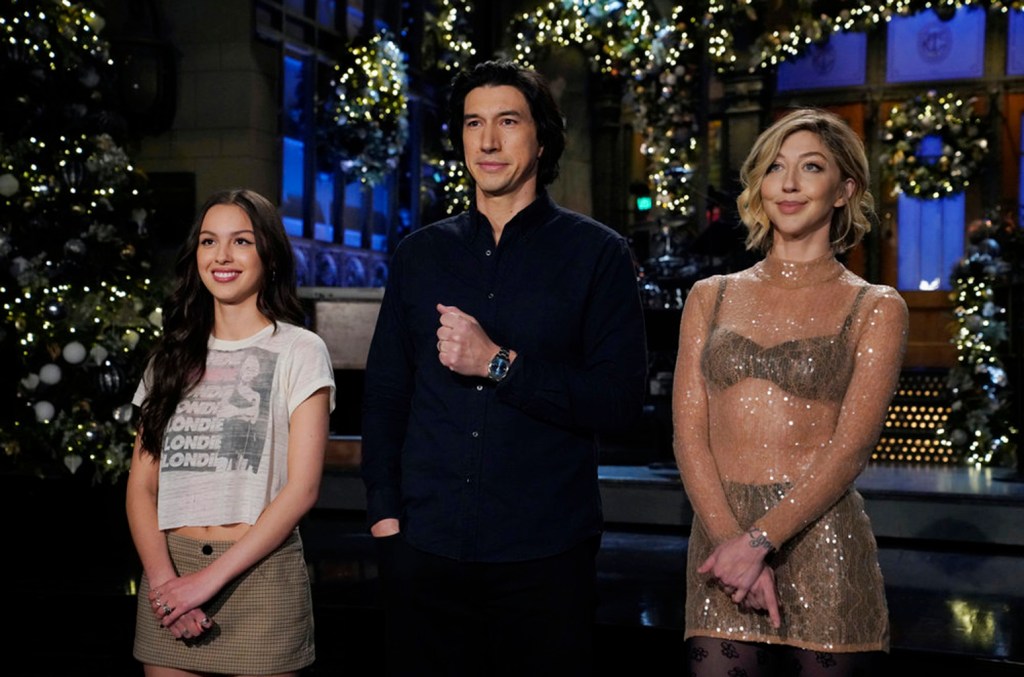 Olivia Rodrigo's 'SNL' Style Steals the Show with Cheeky Embroidered Undies and Neon Tinsel