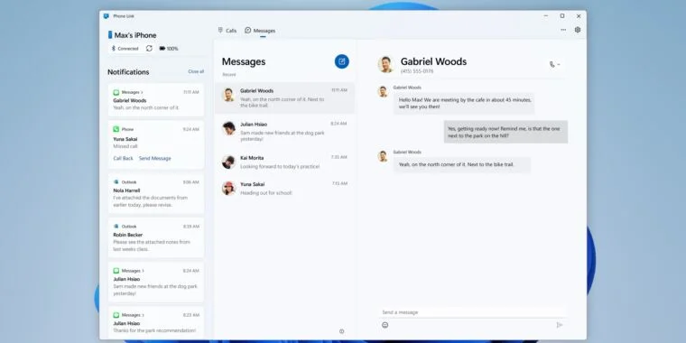 Windows 11 now offers limited iMessage integration and AirPods connectivity.