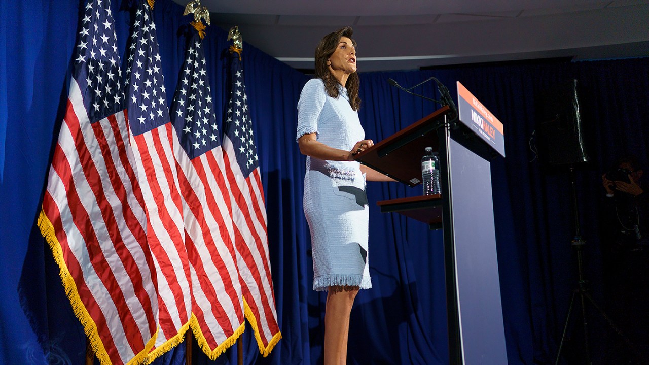 Nikki Haley's stance on federal abortion ban and family separation at border.