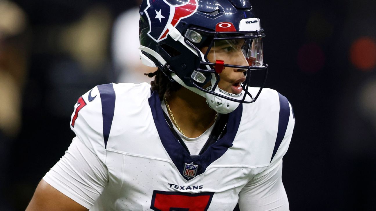 C.J. Stroud named Texans' Week 1 starter after impressive preseason performance