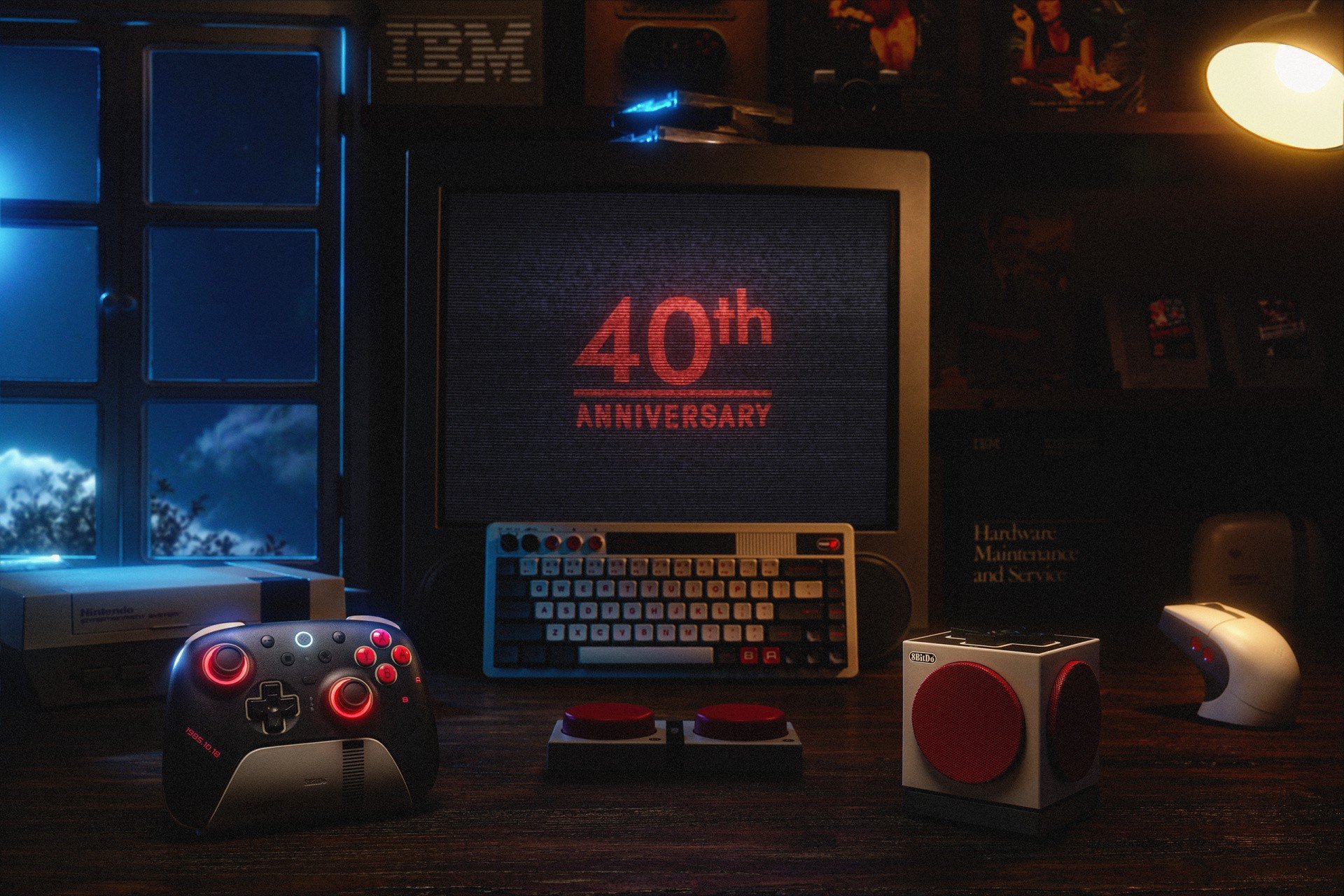 Featured image for 8BitDo Launches 'NES40 Collection' Peripherals Available for Pre-Order