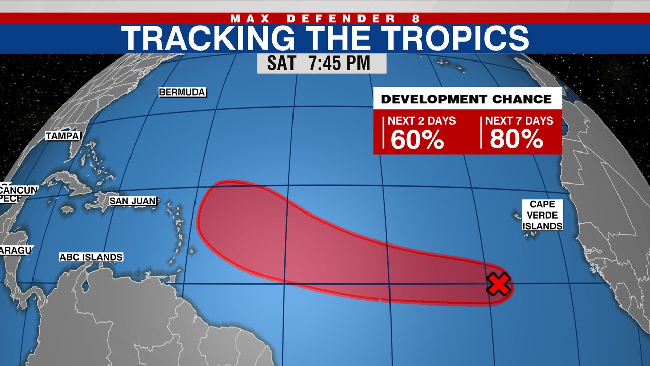 Featured image for Potential Tropical Depression Brewing in the Atlantic Ocean