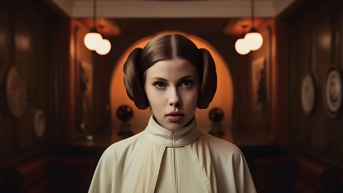 The Impact of an AI-Generated Wes Anderson-style 'Star Wars' Trailer.