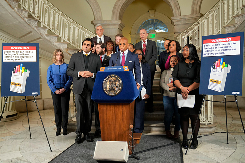 Featured image for "NYC Mayor Files Lawsuit Against Social Media Giants Over Youth Mental Health Impact"