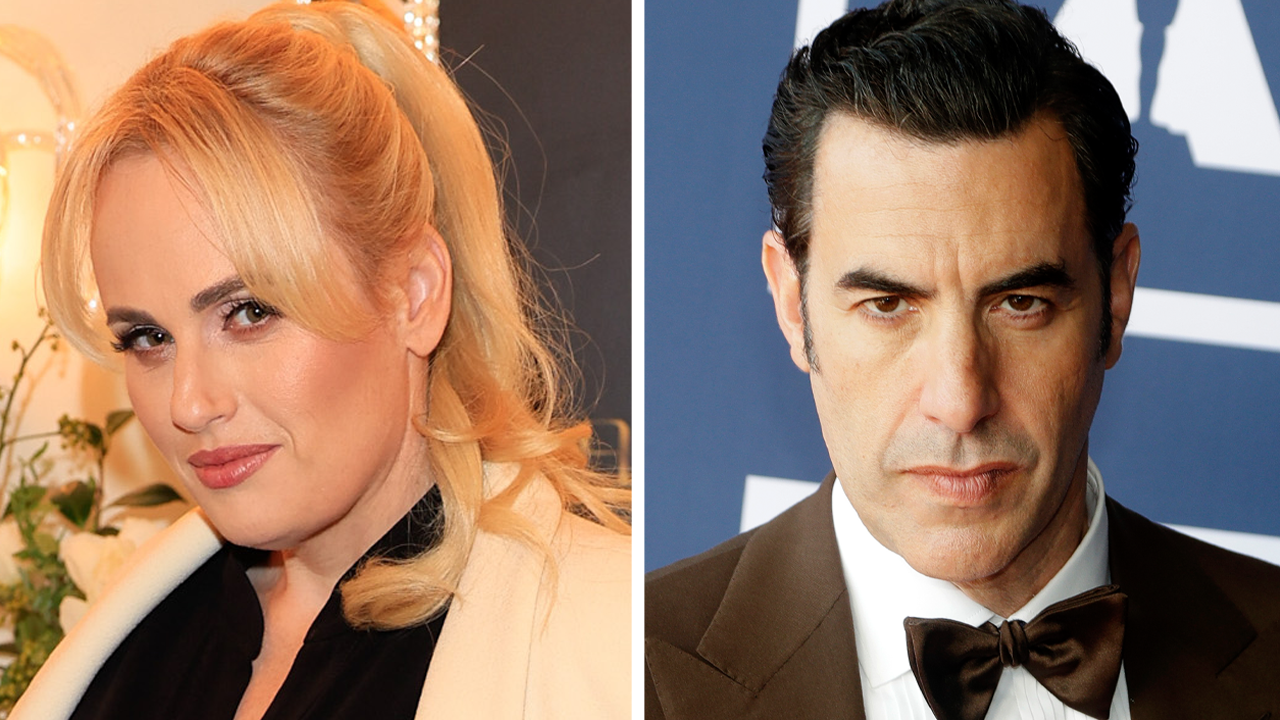 Featured image for "Rebel Wilson Firmly Declares No Future Collaboration with Sacha Baron Cohen"