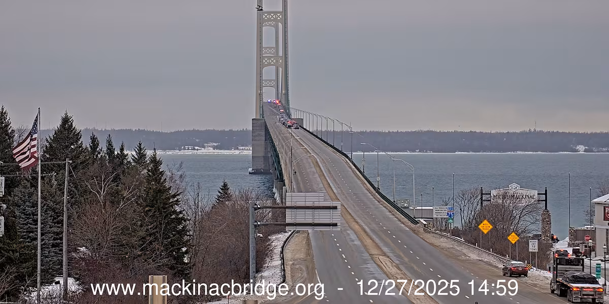 Featured image for Mackinac Bridge Reopens After Emergency Closure