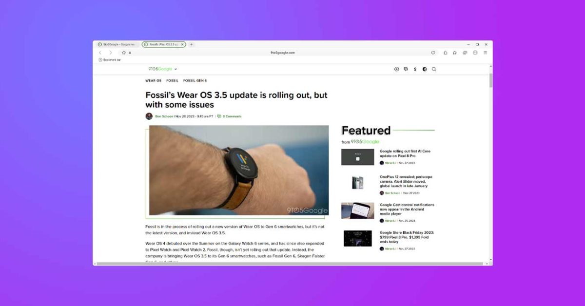 Featured image for Samsung Internet browser now available on Windows PCs, but performance disappoints
