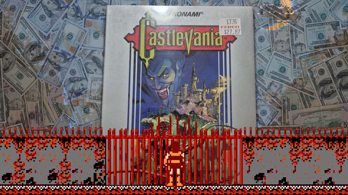 Featured image for "Rare Sealed Castlevania Game Sells for $90K, Potential Value Soars"
