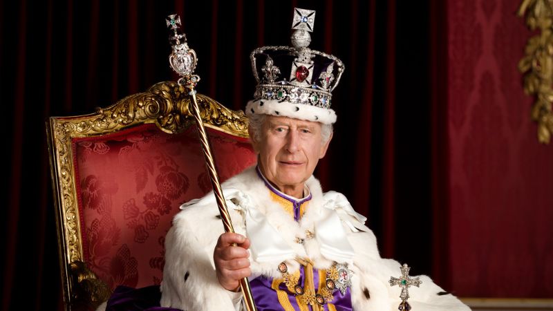 "Controversy Surrounds King Charles' Official Coronation Portraits"