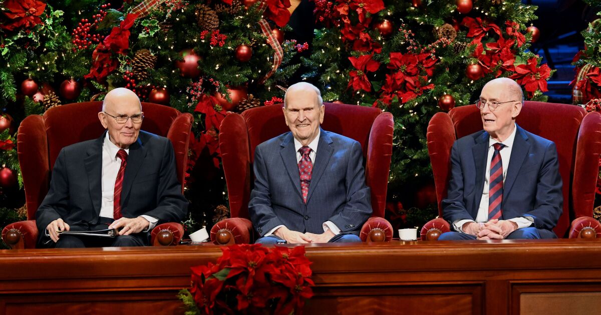 Featured image for Highlights from First Presidency's Christmas Devotional 2023: Talk summaries and photos