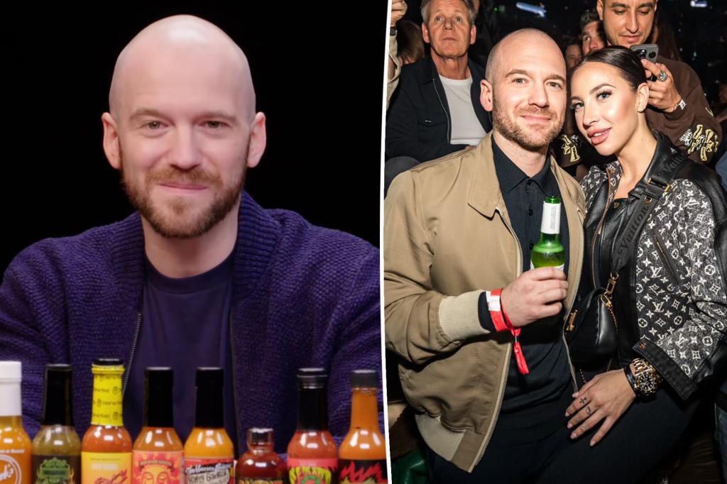 Featured image for "Inside 'Hot Ones' Host Sean Evans' Romantic Life and Celebrity Relationships"