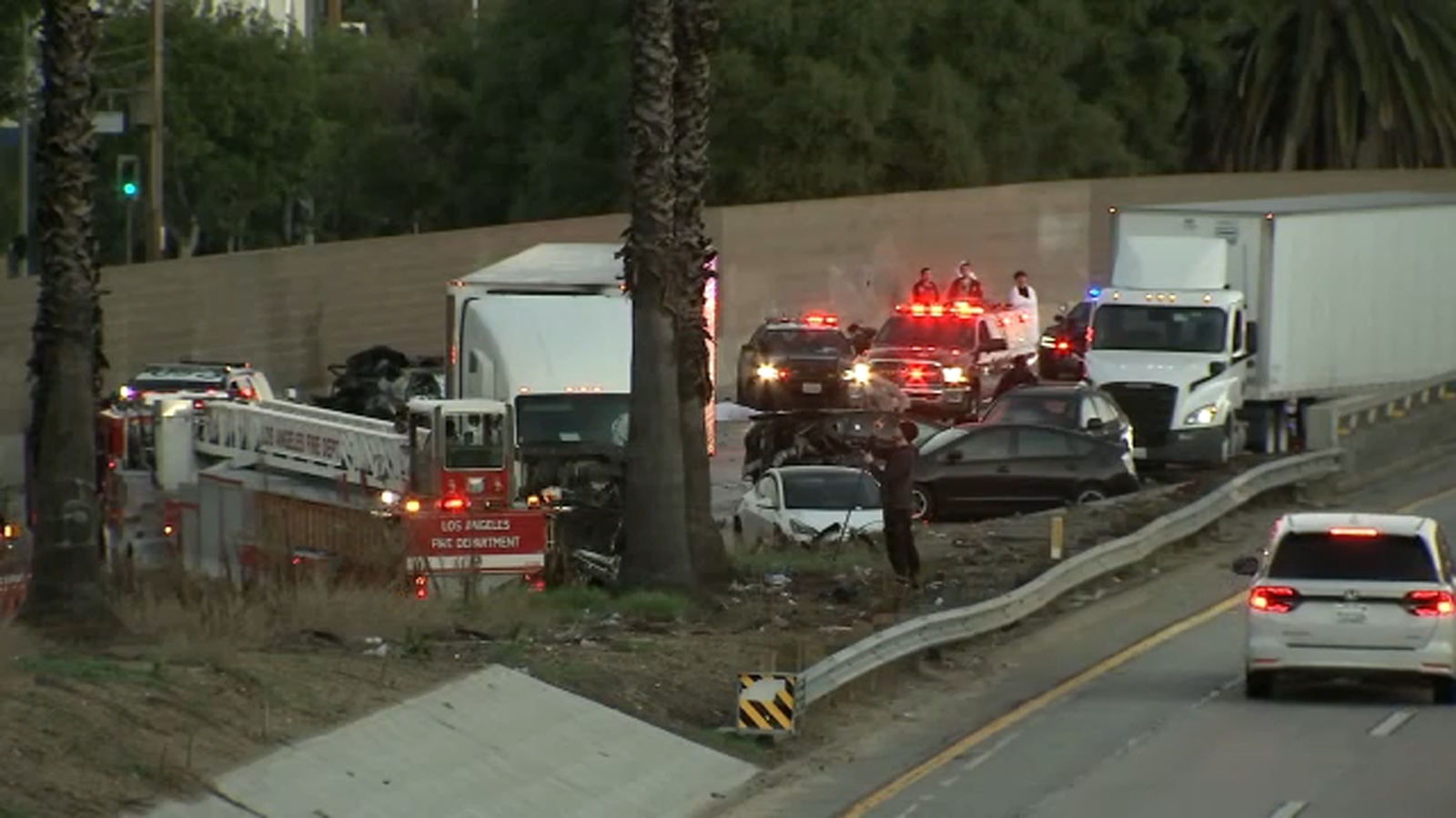 Featured image for Fatal Big-Rig Crash on Southbound 5 Freeway in Boyle Heights