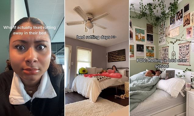 Featured image for The Rise of 'Bed Rotting' as a Popular Self-Care Trend for Gen Z.