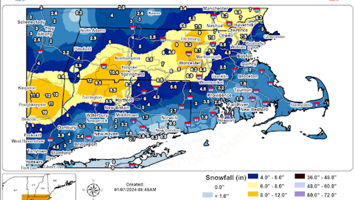 Featured image for "Impending Winter Storm Brings Snow Accumulation and Disrupts Travel in Northeast"
