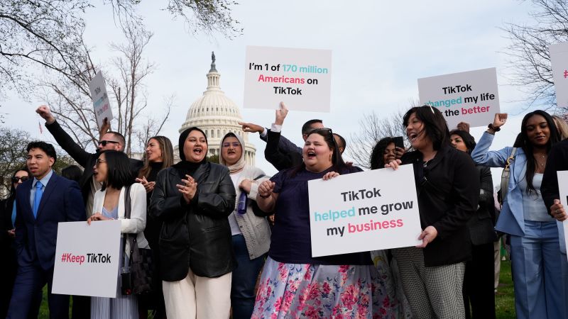 "White House Urges Swift Action on TikTok Bill Amid Potential Forced Sale"