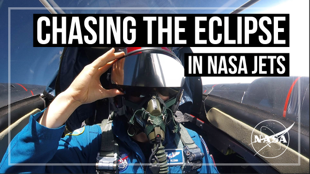 "NASA Jet Planes Aid Scientists in Total Solar Eclipse Study"