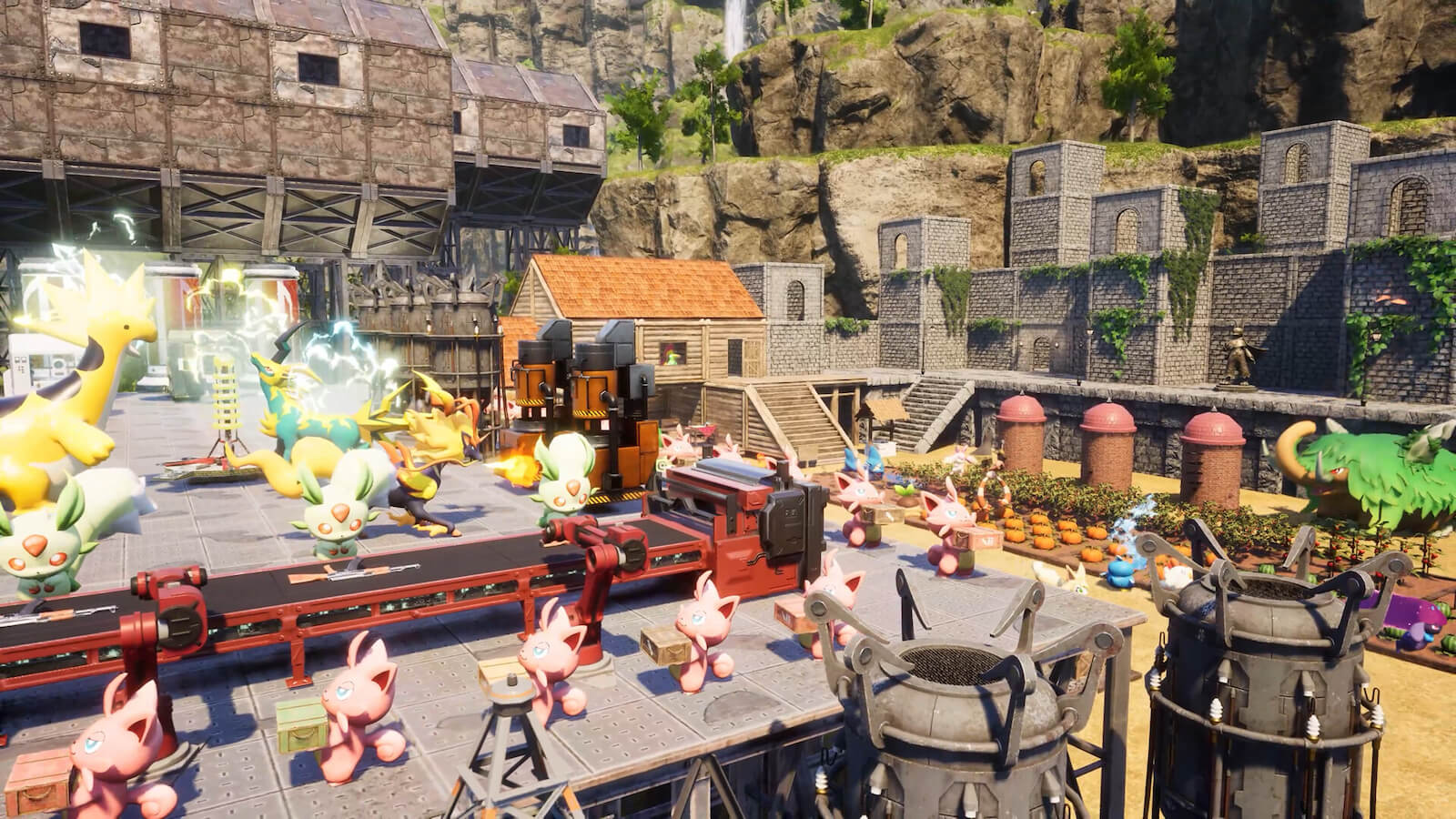 Featured image for "Palworld Player Sets Pal on Fire for Slacking"