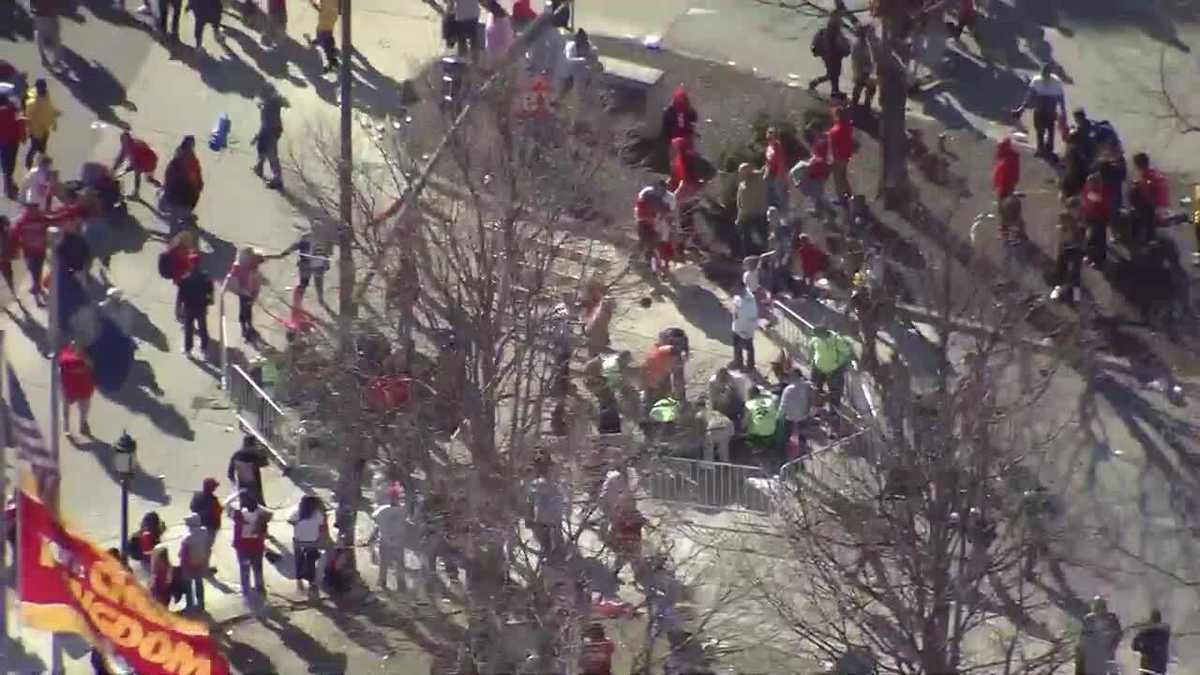 "Gunfire Erupts at Kansas City Chiefs Super Bowl Victory Rally"