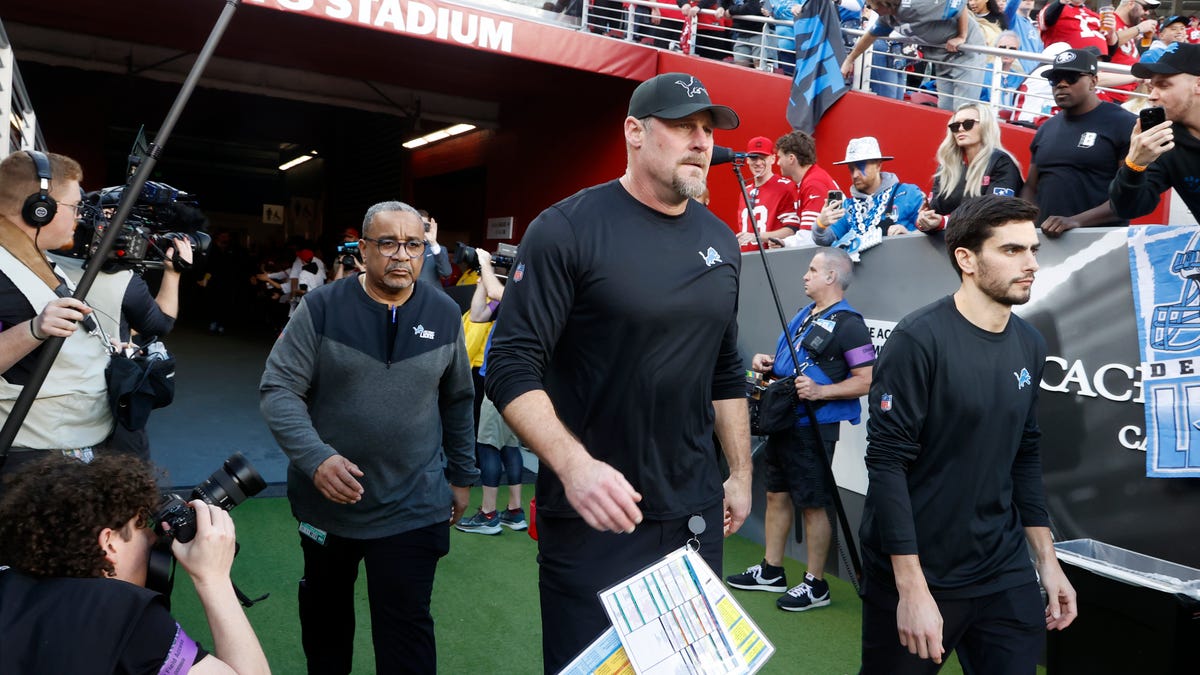 Featured image for "Dan Campbell's Decisions Under Scrutiny After Detroit Lions' NFC Championship Loss"