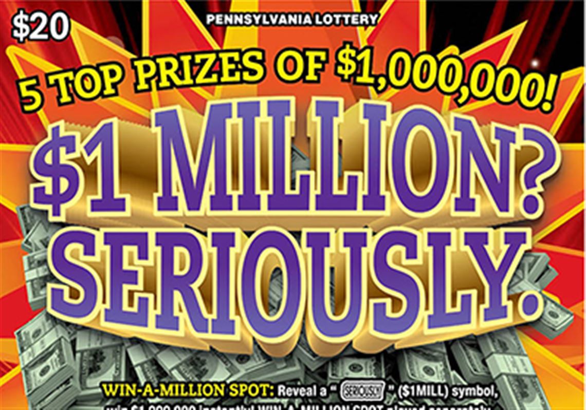 $1 million scratch-off lottery ticket sold in Allegheny County