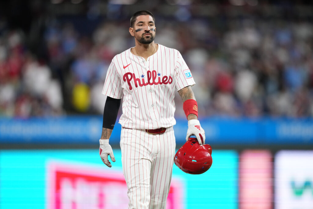 Featured image for Nick Castellanos Celebrates 250th Home Run and Discusses Phillies Role and Playoff Hopes