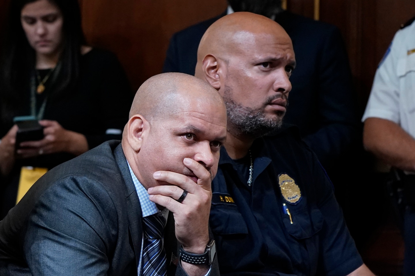 Featured image for Capitol Police Officers Campaign for Biden, Label Trump a Threat to Democracy