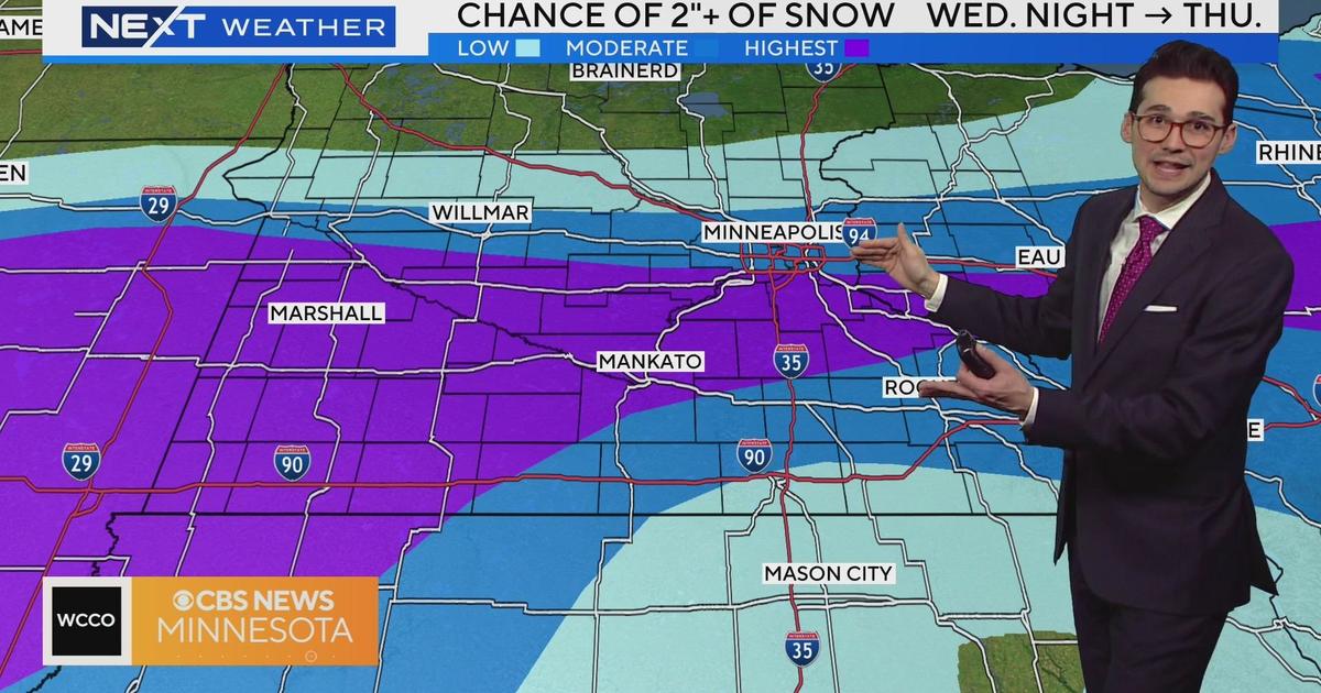 Midweek Snowstorm to Blanket Minnesota with Several Inches