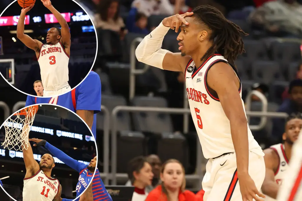Featured image for "St. John's Dominates DePaul in Record-Breaking Victory"