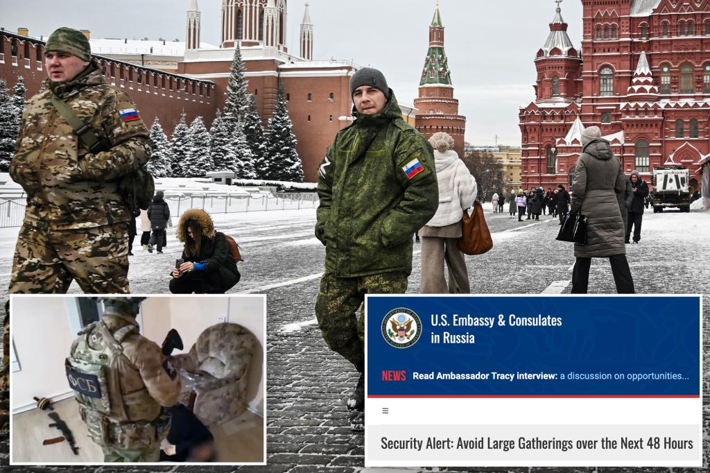 "US Embassy Issues Imminent Terror Attack Warning for Moscow"