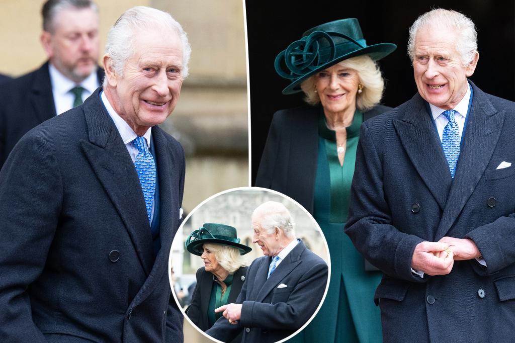 "King Charles III's Easter Church Appearance Amid Cancer Diagnosis"
