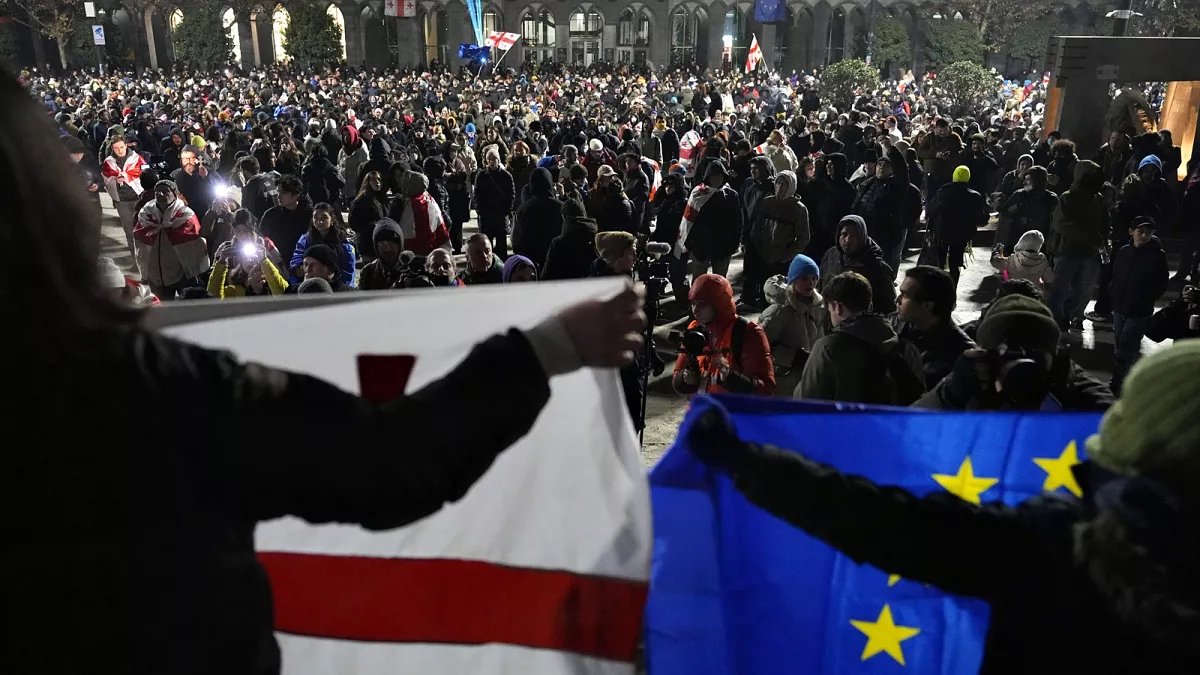 Georgia's New Far-Right President Faces EU Sanctions Amid Protests