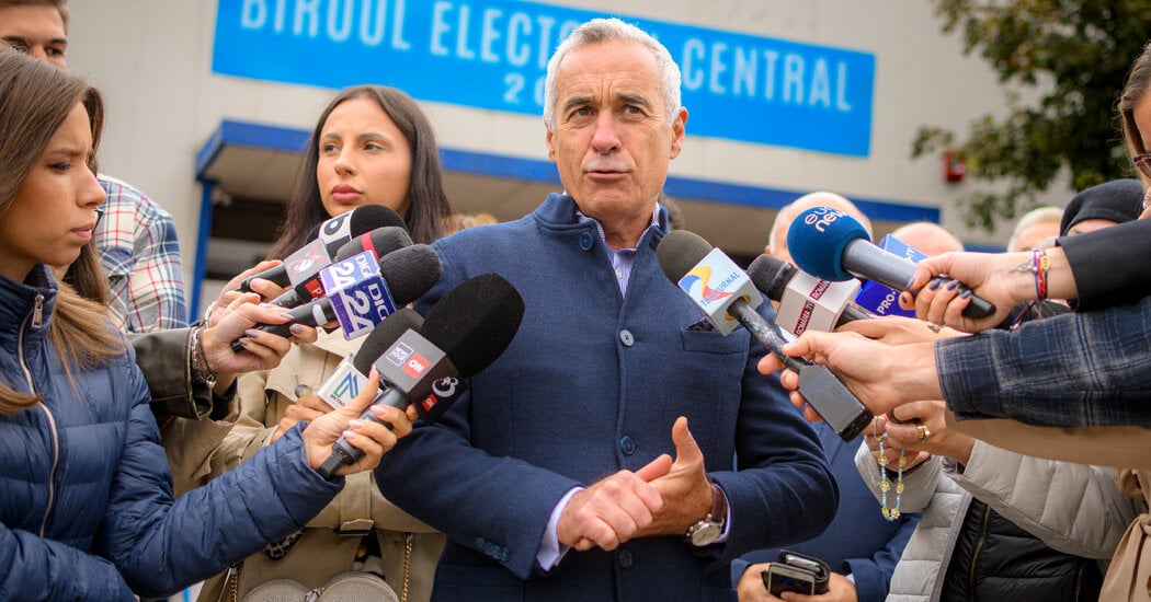Featured image for Pro-Russia Candidate Leads in Romanian Presidential Election Upset