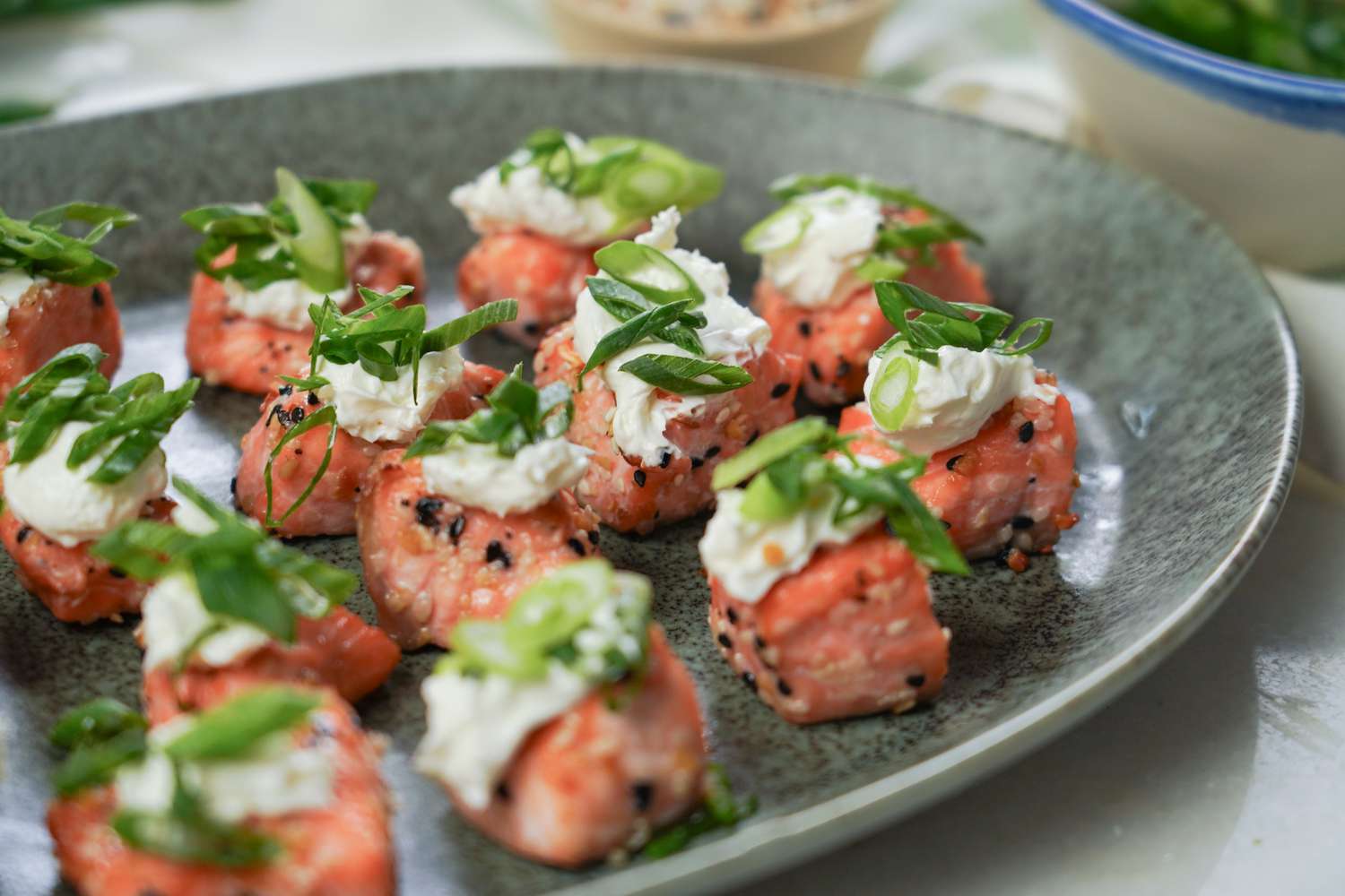 Featured image for "Crispy Everything Bagel Salmon Bites: A Bagel Upgrade"