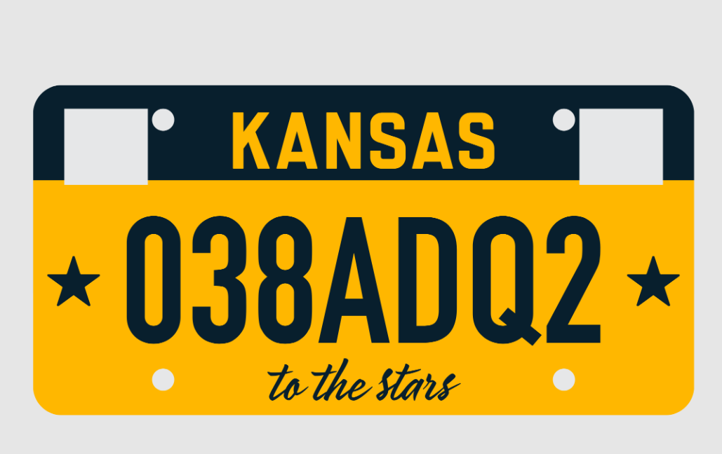Featured image for Kansas Governor Halts Production of Dull License Plate Design
