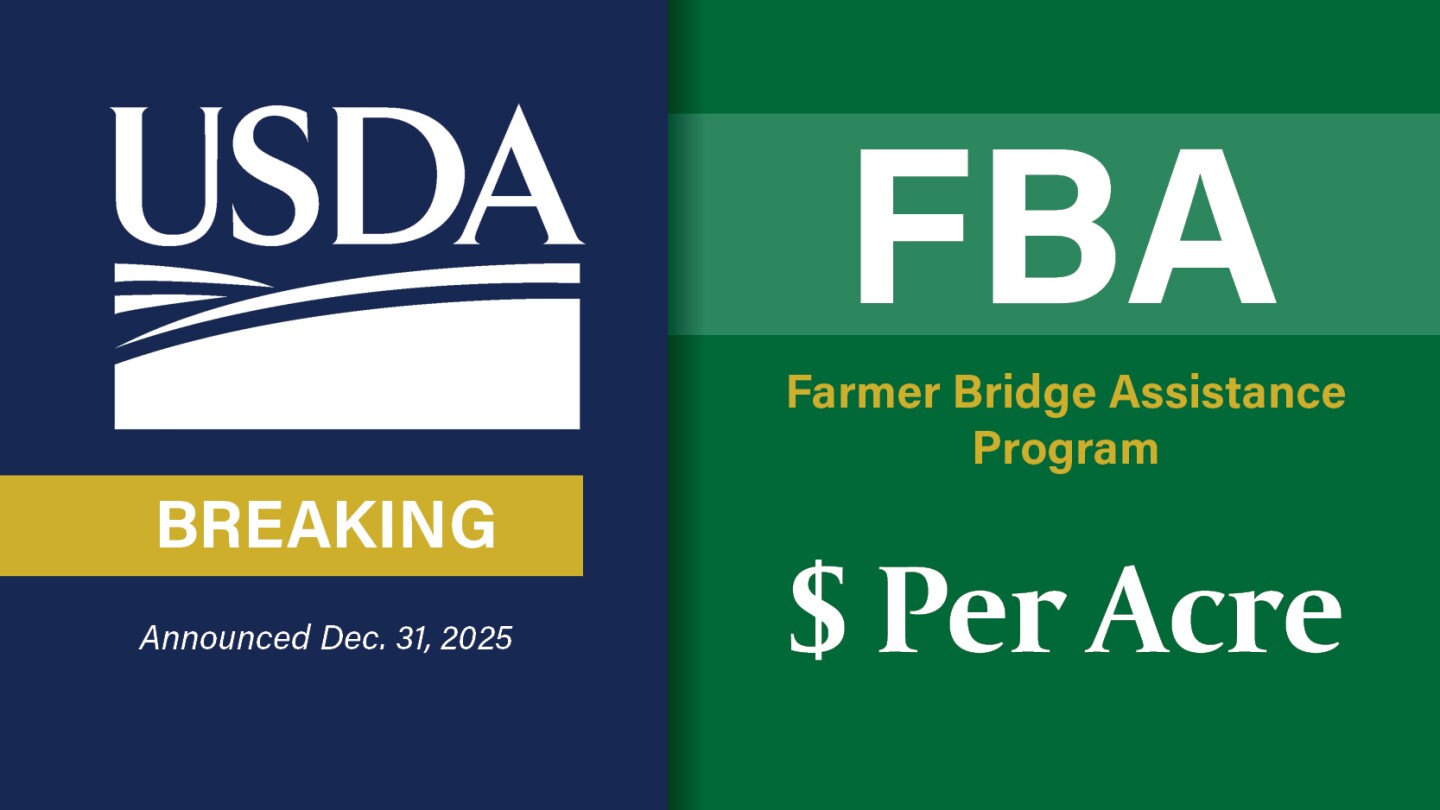 Featured image for USDA Announces Aid Rates for Farmer Bridge Assistance Program