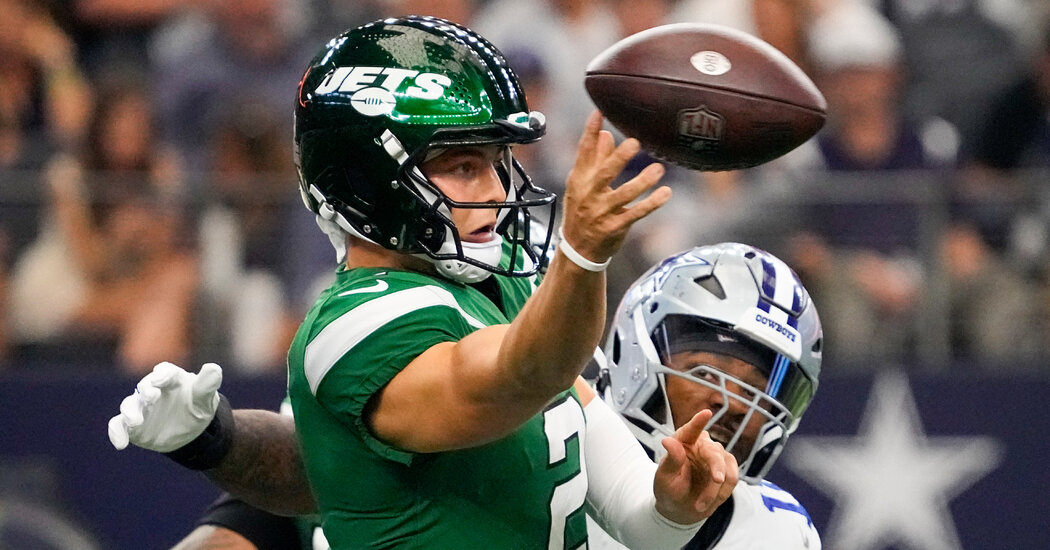 "Turnovers and Dominance: Cowboys Crush Jets in Week 2 Showdown"