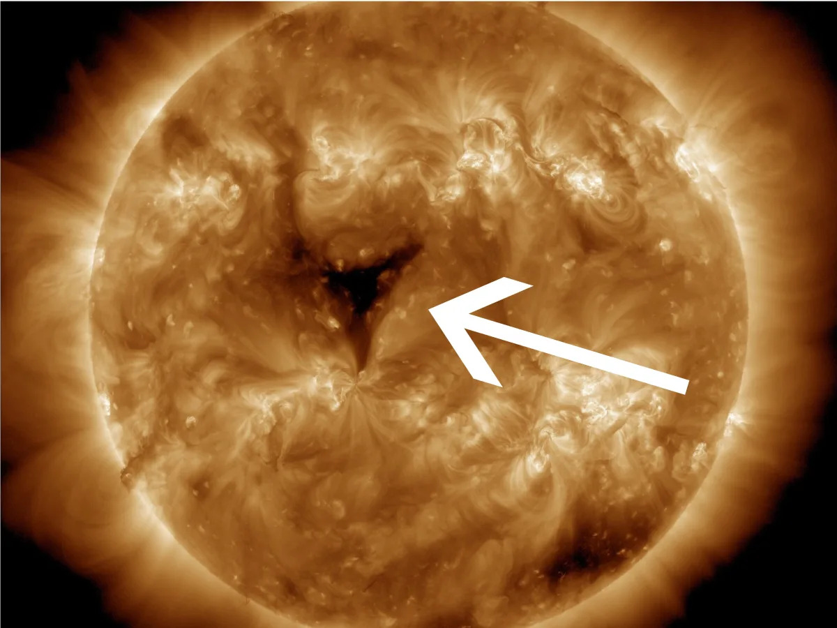 New Sun Hole Threatens Earth with High-Speed Solar Winds