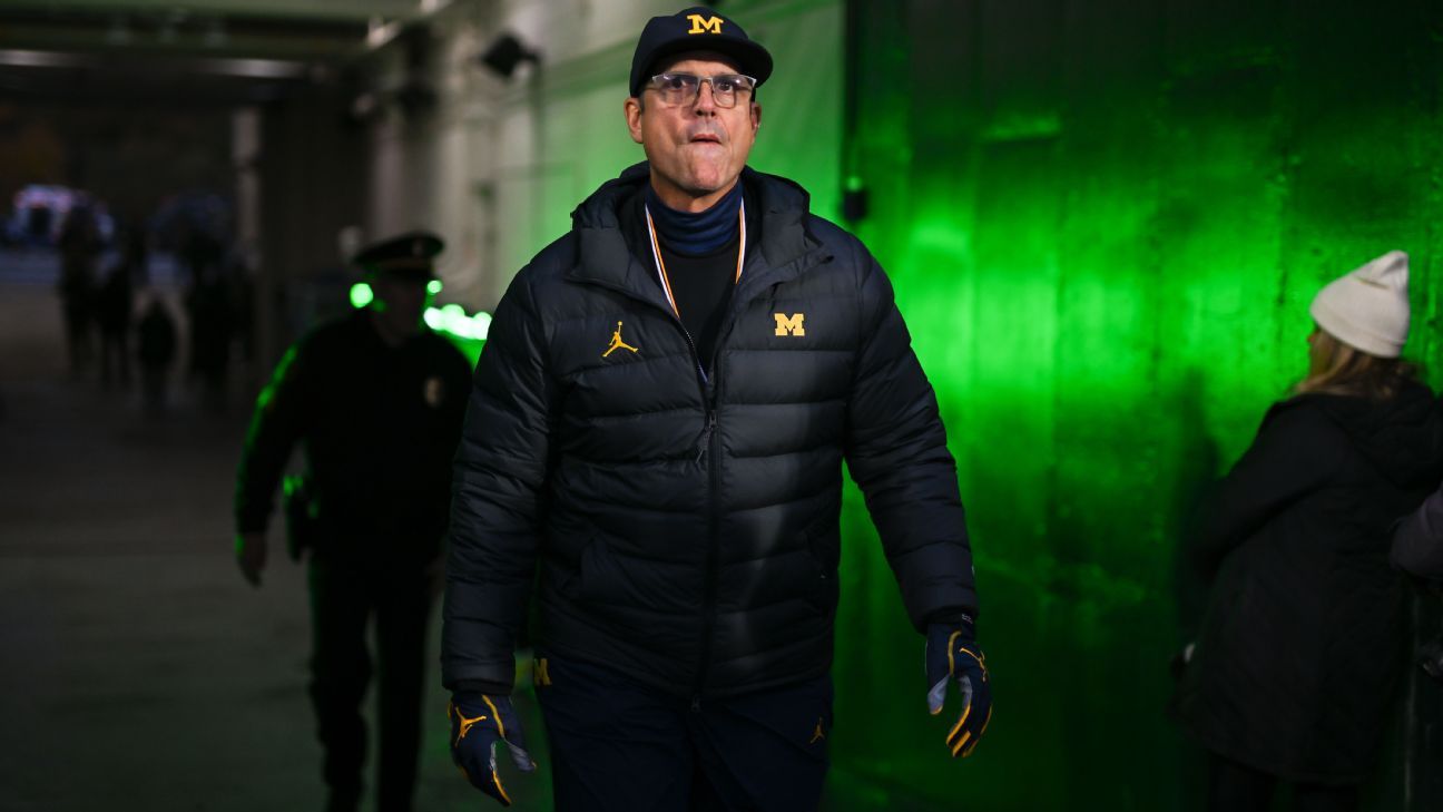 "Michigan's Harbaugh Faces Court Hearing Amidst Sign-Stealing Scandal Drama"